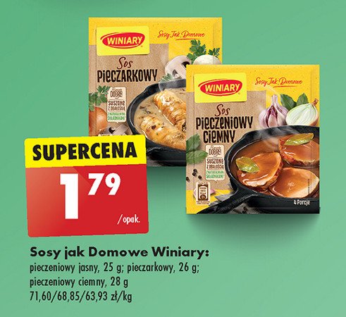 Sos pieczarkowy Winiary sosy jak domowe promocja