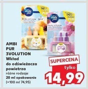 Wkłady zapachowe gold orchid (3 szt) Ambi pur 3volution promocja