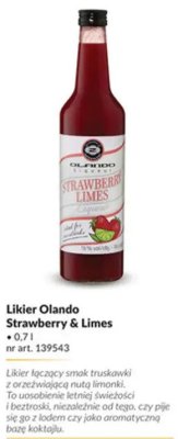 Likier Orlando Strawberry & Limes promocja w Makro