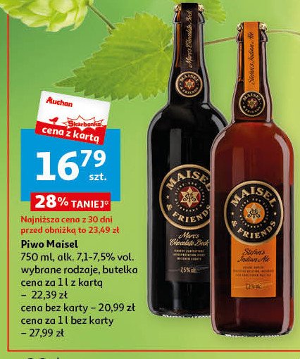 Piwo Maisel & friends stefan's indian ale promocja