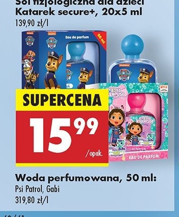 Woda perfumowana psi patrol fresh promocja w Biedronka