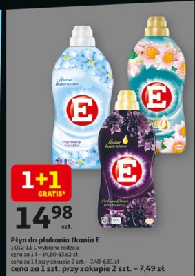 Płyn do płukania tkanin E 1,012-1,1 l, wybrane rodzaje promocja w Auchan