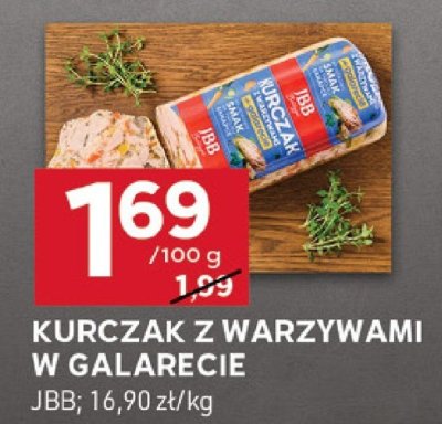 Kurczak z warzywami w galarecie promocja w Stokrotka