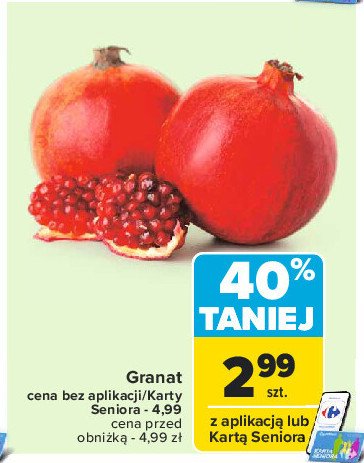 Granat promocja w Carrefour Market