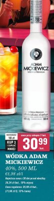 W贸dka Adam mickiewicz promocja