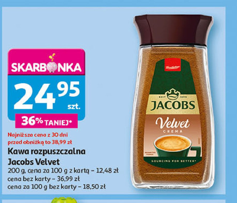 Kawa Jacobs velvet crema promocja