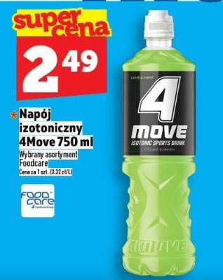 Napój izotoniczny 4Move 0,75l promocja w TOPAZ