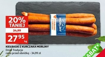 Kie艂basa z piersi kurczaka Morliny promocja