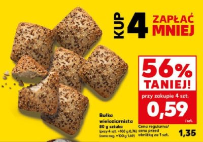 Bułka wieloziarnista promocja w Kaufland