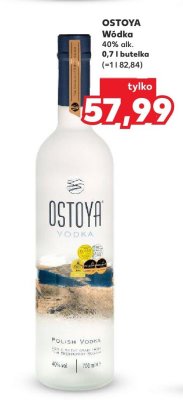 Wódka 0,7 l  promocja w Kaufland