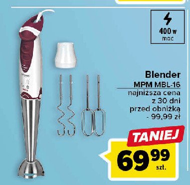 Blender mbl-16 Mpm product promocja