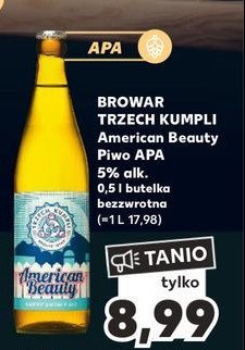 Piwo Trzech kumpli american beauty promocja