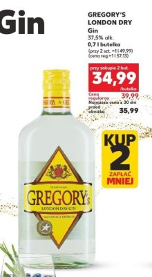 Gin London Dry promocja w Kaufland