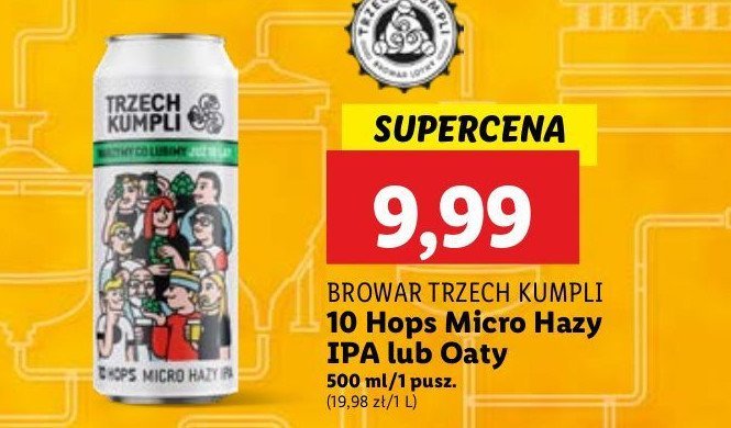 Piwo Trzech kumpli oaty promocja