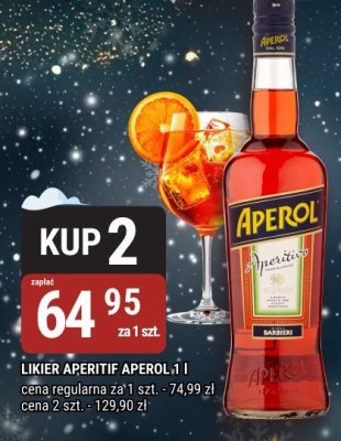 Likier Aperitif Aperol 1l promocja w bi1