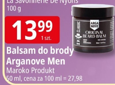 Balsam do brody Arganove Men Maroko Produkt promocja w Leclerc