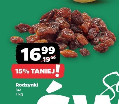 Rodzynki promocja w Netto