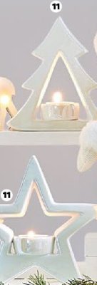 Świecznik dekoracyjny porcelanowy promocja w Netto