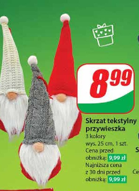 Skrzat tekstylny 25 cm promocja