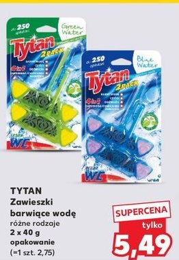 Zawieszka do wc green water Tytan 4in1 promocja