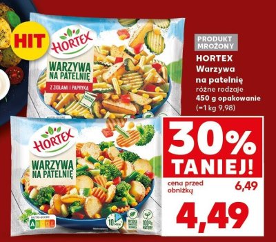 Warzywa na patelnię, różne rodzaje promocja w Kaufland