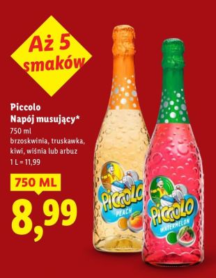 Napój musujący wiśnia promocja w Lidl