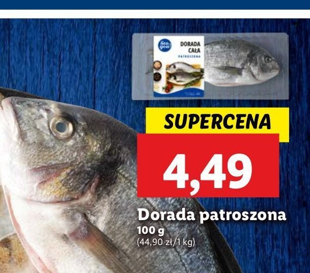 Dorada patroszona Sea you! promocja