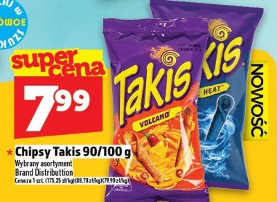 Chipsy Takis 90/100 g promocja w TOPAZ