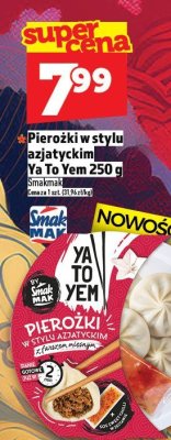 Pierożki w stylu azjatyckim Ya To Yem promocja w TOPAZ