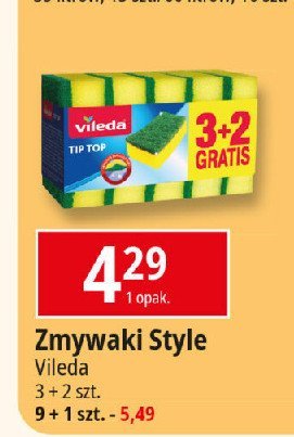 Zmywak style Vileda promocja w Leclerc