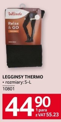 Legginsy thermo promocja w Selgros