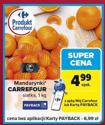 Mandarynki CARREFOUR siatka, 1 kg promocja w Carrefour Express