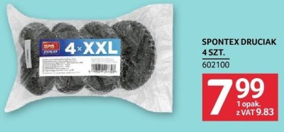 Druciak Spontex 4 szt. promocja w Selgros
