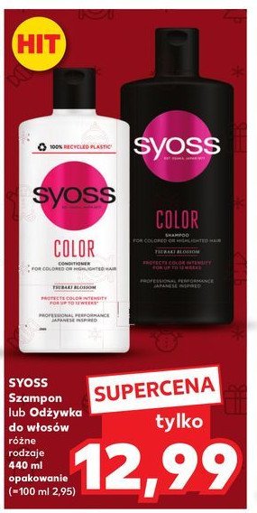 Odżywka do włosów farbowanych tsubaki blossom Syoss color promocja