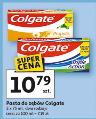 Pasta do zębów Colgate promocja w Auchan