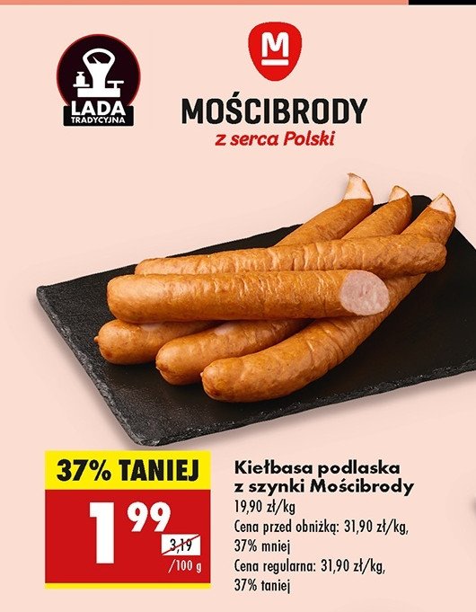 Kiełbasa podlaska Mościbrody promocja