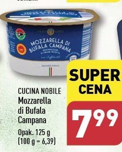 Mozzarella di bufala Cucina nobile promocja