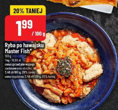 Ryba po hawajsku Lester Fish promocja w POLOmarket