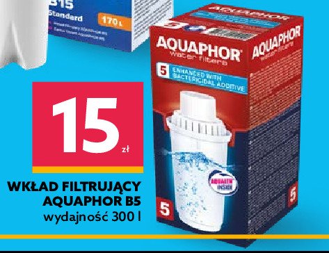 Wkład wymienny filtrujący b5 Aquaphor promocje