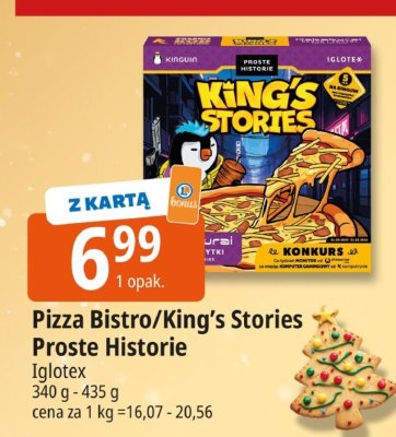 Pizza Bistro / King's Stories / Proste Historie Iglotex promocja w Leclerc