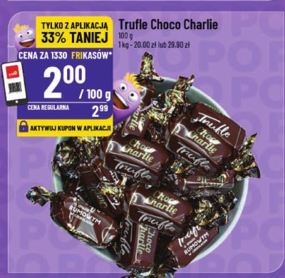 Trufle Choco Charlie promocja w POLOmarket