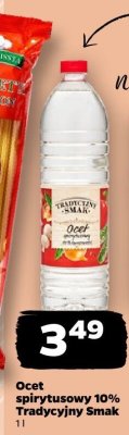Ocet spirytusowy 10% Tradycyjny Smak promocja w Netto