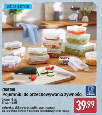 Pojemnikki na żywność Crofton promocja
