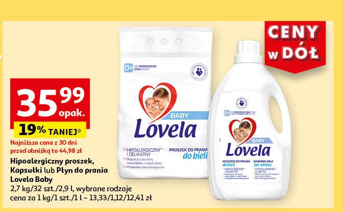 Kapsułki do prania family Lovela promocja