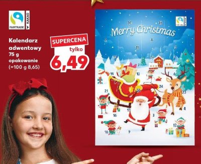 Kalendarz adwentowy promocja w Kaufland