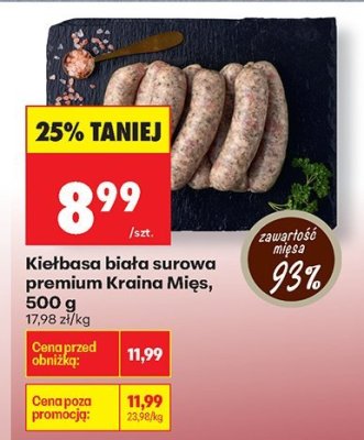 Kiełbasa promocja w Biedronka