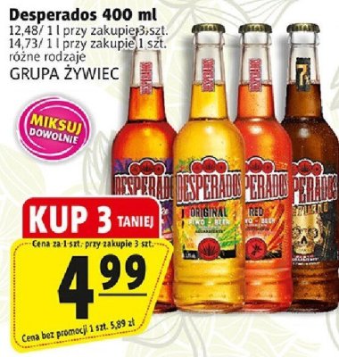 Desperados 400 ml Grupa Żywiec promocja w Prim Market