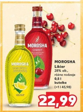 Wódka Morosha cranberry promocja