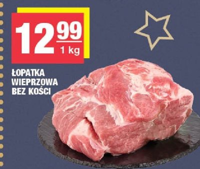 Łopatka wieprzowa bez kości promocja w SPAR