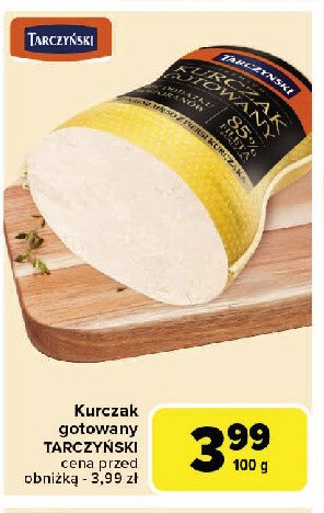Kurczak gotowany Tarczyński promocja w Carrefour Market